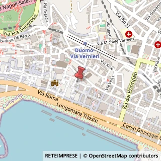 Mappa Via Mario Iannelli, 7, 84121 Salerno, Salerno (Campania)