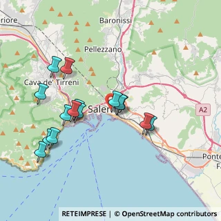 Mappa Via Arce, 84123 Salerno SA, Italia (3.952)