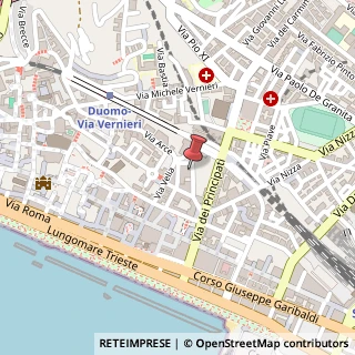 Mappa Via Leopoldo Cassese, 19, 84122 Salerno, Salerno (Campania)