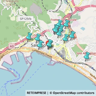 Mappa Via Arce, 84123 Salerno SA, Italia (0.81071)