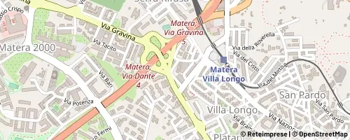 Mappa Matera