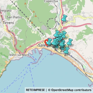 Mappa Via Nicola Fiore, 84121 Salerno SA, Italia (1.32933)