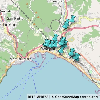 Mappa Via Porta Elina, 84121 Salerno SA, Italia (1.244)