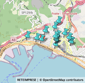 Mappa Via dei Canapari, 84100 Salerno SA, Italia (0.775)