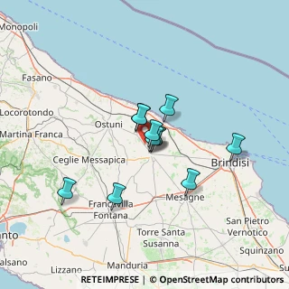 Mappa S.s.16 km892, 72012 Carovigno BR, Italia (10.03091)