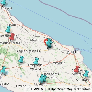 Mappa S.s.16 km892, 72012 Carovigno BR, Italia (26.58786)