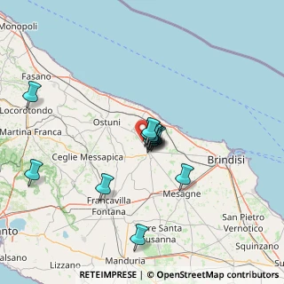 Mappa S.s.16 km892, 72012 Carovigno BR, Italia (11.42615)