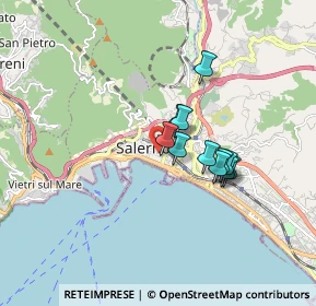 Mappa Piazza Principe Amedeo, 84122 Salerno SA, Italia (1.31182)