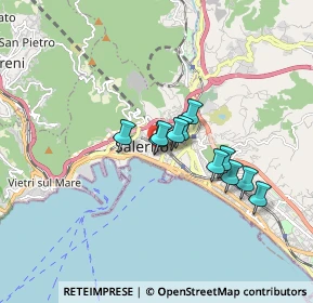 Mappa Piazza Principe Amedeo, 84122 Salerno SA, Italia (1.32364)