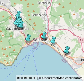 Mappa Piazza Principe Amedeo, 84122 Salerno SA, Italia (4.77462)