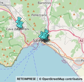 Mappa Piazza Principe Amedeo, 84122 Salerno SA, Italia (1.79)