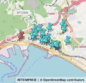 Mappa Piazza Principe Amedeo, 84122 Salerno SA, Italia (0.5935)