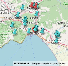 Mappa Piazza Principe Amedeo, 84122 Salerno SA, Italia (7.9745)