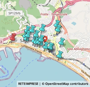 Mappa Via Zara, 84126 Salerno SA, Italia (0.6845)