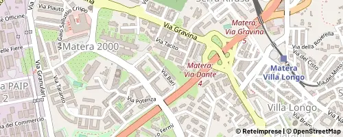 Mappa Matera