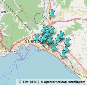 Mappa Via Michele Conforti, 84124 Salerno SA, Italia (1.0585)