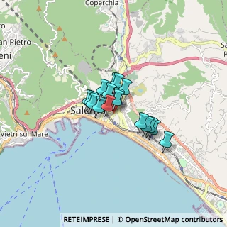 Mappa Via Dalmazia, 84123 Salerno SA, Italia (0.99294)