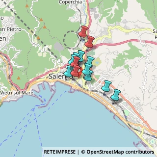 Mappa Via Dalmazia, 84123 Salerno SA, Italia (1.11933)
