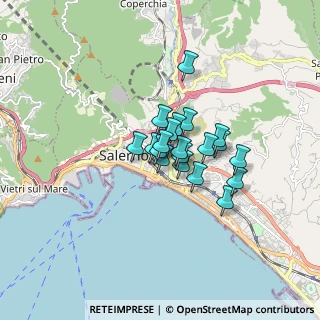 Mappa Via Dalmazia, 84123 Salerno SA, Italia (1.0585)