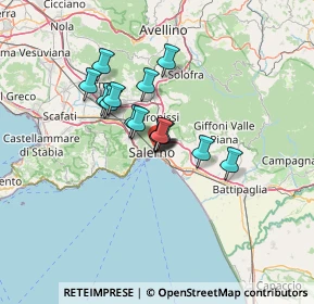 Mappa Via Michele Conforti, 84124 Salerno SA, Italia (9.574)