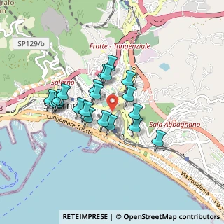 Mappa Via Dalmazia, 84123 Salerno SA, Italia (0.749)