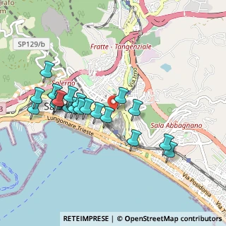 Mappa Via Dalmazia, 84123 Salerno SA, Italia (0.993)