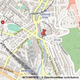 Mappa Via Silvio Baratta,  92, 84127 Salerno, Salerno (Campania)