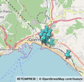 Mappa Via Capone Pasquale, 84122 Salerno SA, Italia (0.94818)