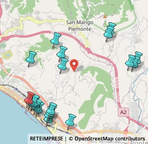 Mappa Via Beata Teresa di Calcutta, 84133 Salerno SA, Italia (2.8545)