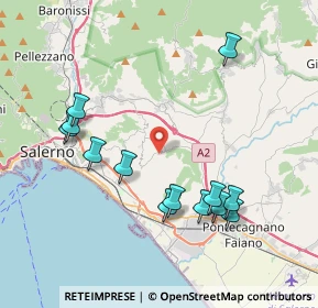 Mappa Via Beata Teresa di Calcutta, 84133 Salerno SA, Italia (4.41692)