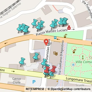 Mappa Piazza Matteo Luciani, 84121 Salerno SA, Italia (0.07773)