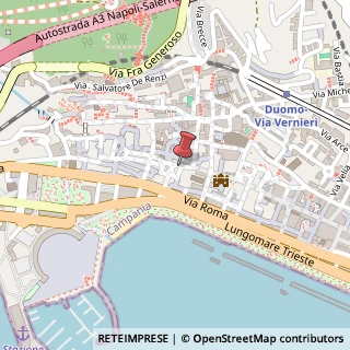Mappa Via Mercanti, 123, 84121 Salerno, Salerno (Campania)