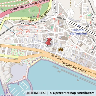 Mappa Via Arechi, 16, 84121 Salerno, Salerno (Campania)