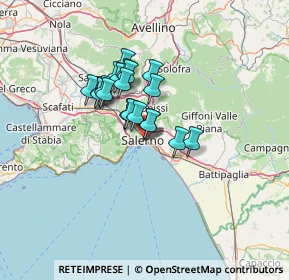 Mappa Via Porta Elina, 84125 Salerno SA, Italia (9.8)