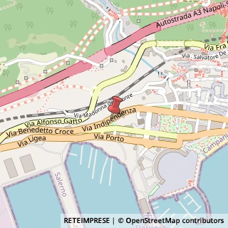 Mappa Piazza Francesco Alario, 1, 84121 Salerno, Salerno (Campania)