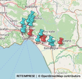 Mappa Via Colle della Maddalena, 84095 Giffoni Valle Piana SA, Italia (12.408)