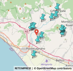 Mappa Via Colle della Maddalena, 84095 Giffoni Valle Piana SA, Italia (4.05857)