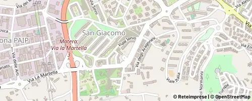 Mappa Matera