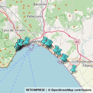 Mappa Via Sabato Robertelli, 84127 Salerno SA, Italia (4.258)