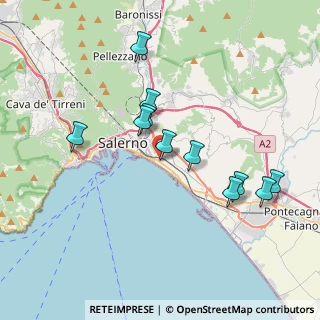 Mappa Via Vincenzo Padula, 84127 Salerno SA, Italia (3.80091)