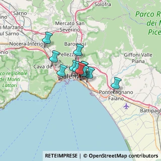 Mappa Via Vincenzo Padula, 84127 Salerno SA, Italia (3.37846)