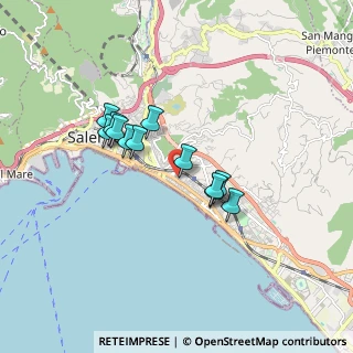 Mappa Via Sabato Robertelli, 84127 Salerno SA, Italia (1.46333)