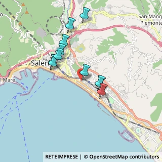 Mappa Via Sabato Robertelli, 84127 Salerno SA, Italia (1.74091)