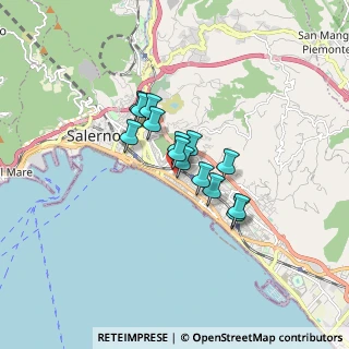 Mappa Via Vincenzo Padula, 84127 Salerno SA, Italia (1.12214)
