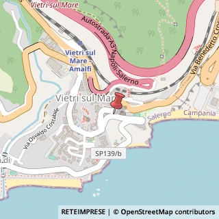 Mappa Via Cristoforo Colombo, 19, 84019 Vietri sul Mare, Salerno (Campania)