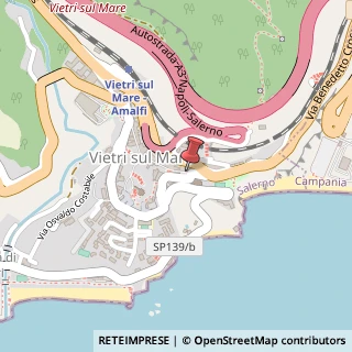 Mappa Corso Umberto I°, 12, 84019 Vietri sul Mare, Salerno (Campania)
