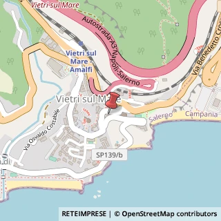 Mappa Via Cristoforo Colombo, 13, 84019 Vietri sul Mare, Salerno (Campania)