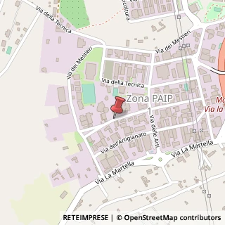 Mappa Via Primo Maggio,  35, 75100 Matera, Matera (Basilicata)