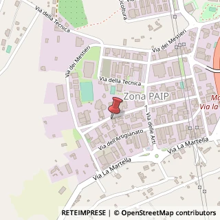 Mappa Via Primo Maggio, 35, 75100 Matera, Matera (Basilicata)