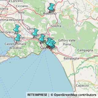 Mappa Via Matteo farro, 84123 Salerno SA, Italia (12.015)